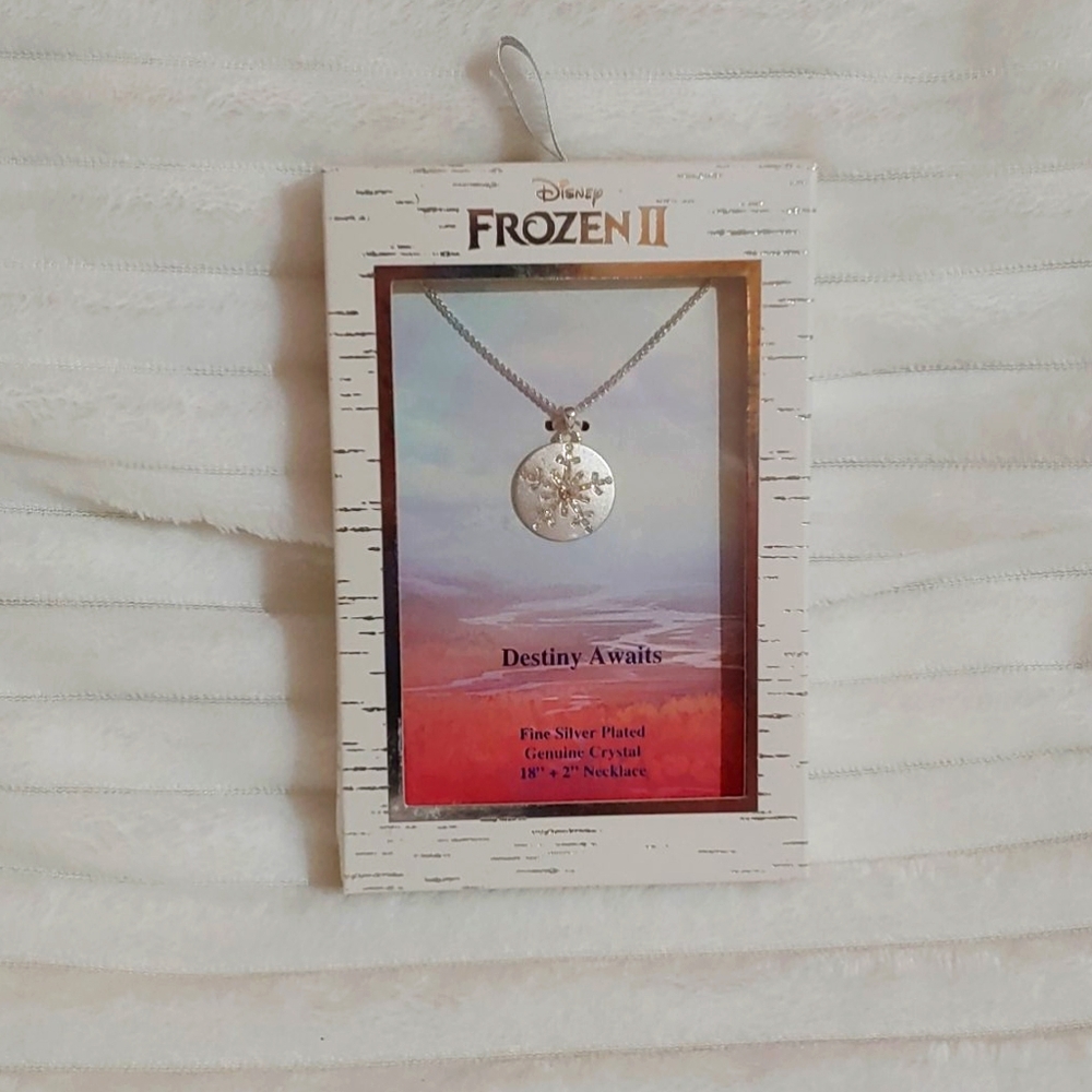 NIB Disney Frozen II Snowflake 18" necklace
